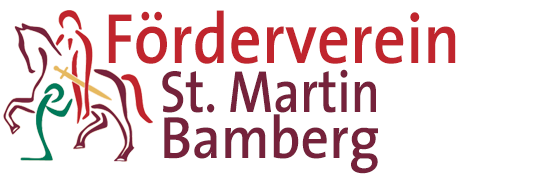 Logo im Kopf der Homepage des Fördervereins St. Martin Bamberg mit Verlinkung